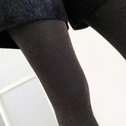 t*u连裤袜200d中厚闪亮金色银丝压力纯色美腿显瘦黑色打底袜子女