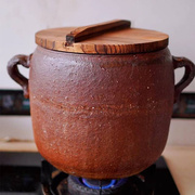 传统煲汤瓦罐农村吊子砂锅，煨汤卤肉炖菜老式土，炖锅坛子锅砂罐汤锅