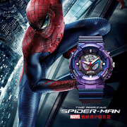 marvel漫威蜘蛛侠联名电子石英，手表潮流运动男士学生青少年腕表