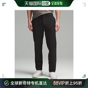 日潮跑腿Lululemon露露乐蒙 男款修身弹力棉质长裤 黑色 30 prod1