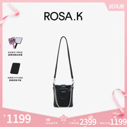 韩国ROSA.K 包包2024春今年流行百搭链条女包小众品牌斜挎包