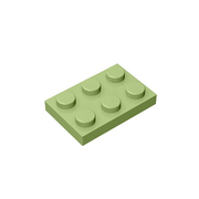 砖友moc3021小颗粒益智积木，散件兼容乐高零配件，2x3基础板1片
