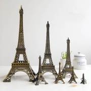 艾菲尔铁塔模型巴黎埃菲尔铁塔摆件，法国旅游纪念品欧洲建筑工业风