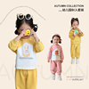 陈大猪女宝宝秋季套装，2023洋气时髦儿童运动卫衣套装连帽外套