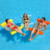 水上充气浮床浮排躺椅，漂浮垫游泳池气垫沙发浮椅水面水床网红玩具