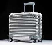 全铝合金登机箱14寸电脑，拉杆箱16寸金属旅行箱，18寸商务行李箱