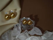 丽沁925纯银锆石单珠项链时尚优雅耳钉纯银气质高级感ins百搭套装