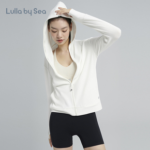 Lulla by Sea  All day拉链外套优可丝防晒连帽宽松跑步户外卫衣