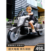 儿童电动三轮摩托车带遥控宝宝玩具，车可坐人电瓶双人男女小孩童车