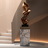 现代抽象雕塑摆件工艺品别墅楼梯酒店大堂走廊过道落地艺术装饰品