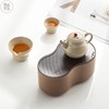 皇啡壶如茶壶便携式旅行茶具，快客一人三杯，高端户外泡茶器茶杯套装