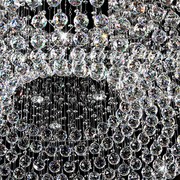 吊线水晶灯餐厅客厅水晶吊灯吸顶灯圆形水晶灯直径1米W1.2米8