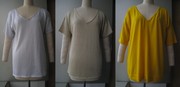 国外品牌mng夏季女装全棉，毛织v领t恤短袖上衣针织衫910