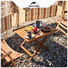 Naturehike挪客户外折叠桌便携式露营桌子野餐桌椅全套装备用品