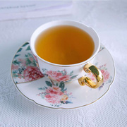 咖啡杯轻奢华欧式复古 英式下午茶杯咖啡杯碟套装 花茶杯碟家用杯