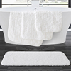 五星级酒店专用加厚白色，地巾垫子卫生间，浴室纯棉吸水防滑地垫家用