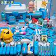 医疗箱医学家用宝宝过家家医生，扮演玩具男孩，3到6岁3-工具新年针筒