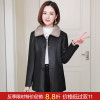真皮羽绒服女冬季新款水貂毛气质妈妈海宁皮衣头层绵羊皮外套短款