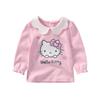 HelloKitty女童长袖T恤儿童娃娃领打底衫春秋女孩洋气上衣棉质