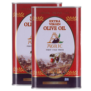 阿格利司希腊进口特级初榨橄榄油4L*2铁桶食用油