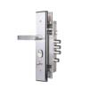 。加厚不锈钢入户防盗门锁D级锁芯套装家用通用型大门锁具门把手