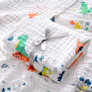 厂睿妈家婴儿浴巾棉六层纱布，宝宝用品新生，儿童盖毯初生包被新