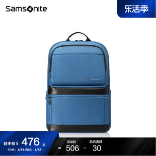samsonite新秀丽(新秀丽)双肩，包男多功能商务，通勤书包大容量电脑包背包36b