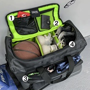 运动健身包男足球篮球训练包球鞋收纳包手提大容量旅行包男士背包