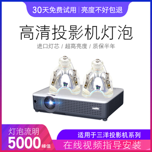 海田适用于三洋投影机灯泡plc-xc570cxc50xu8850cxc560cxc550cxu8860cxu9000cxw6600ca投影机灯泡