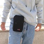 手机包男腰包户外旅游竖款手机袋，腰带挂包单肩挎包工地干活零钱包