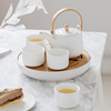 日式和风提梁茶壶陶瓷家用现代简约功夫茶具套装下午茶茶杯泡茶壶