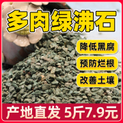 产地直发绿沸石多肉植物营养，土拌土铺面，介质防黑腐颗粒新手养花