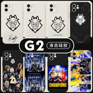 g2签名手机壳苹果13华为mate60esports电竞iphone15promax小米14csgo游戏，oppo战队vivo12x全队niko周边monesy