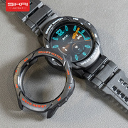 适用于华为watch4gt4保护膜watch3pronewgt3表带，gt2pro表壳智能，手表保护套gt2表带迷彩保护壳手表全包壳膜