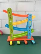 儿童滑翔车轨道车玩具，1-2-3岁赛车滑道，滑行男宝宝火车惯性小汽车