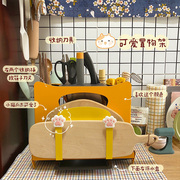 厨房多功能架菜砧板筷子一体座置物架具案板切菜板收纳架