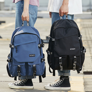 双肩包男士(包男士)大容量，旅行背包女电脑包，初中生高中大学生书包2022