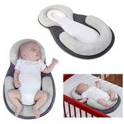 婴儿定型枕防偏头，纠正新生儿宝宝，枕头初生防侧翻床垫