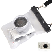 相机防雨罩单眼长焦微单眼相机雨衣潜水漂流防水套通用游泳防
