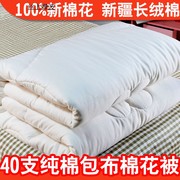 棉花被被子棉被新疆冬被加厚全棉被芯春秋被单人手工垫被褥纯棉花