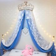 床头纱幔公主欧式儿童房，装饰纱帘网红壁挂，少女心壁挂沙帘幔