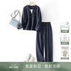ihimi海谧休闲运动卫衣，长裤两件套女士，2024春季上衣裤子套装