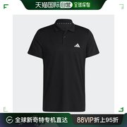 韩国直邮adidas运动t恤男装，训练必备polo短袖t恤