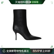 香港直邮潮奢 Alexander Wang 亚历山大 王 女士 尖头高跟短筒靴