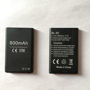 BL-5C锂电池1020毫安收音机电池插卡音响收音机充电SUP游戏机电池