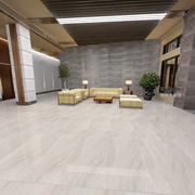 全抛釉通体大理石瓷砖600x1200客厅地砖现代简约办公室暖色抛光砖