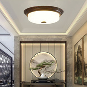 新中式吸顶灯卧室餐厅走廊灯禅意过道书房灯简约现代个性阳台灯具