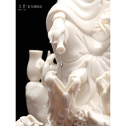 德化白瓷陶瓷滴水观音佛像南海观世音菩萨佛像家用供奉客厅
