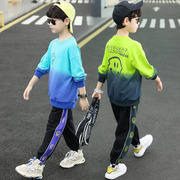 巴柆巴柆男童秋装套装，2023小学生10岁中大童儿童卫衣12男孩15