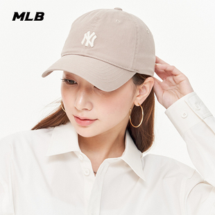 MLB 男女情侣美拉德软顶棒球帽明星同款遮阳鸭舌帽CP19